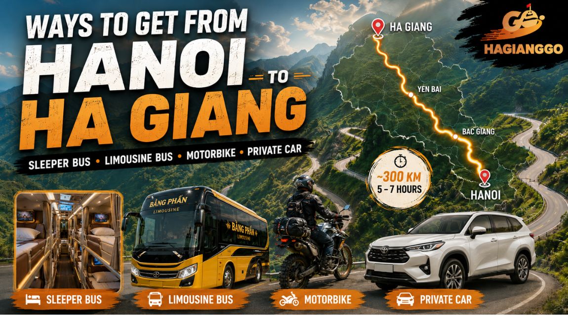 ha giang loop from hanoi